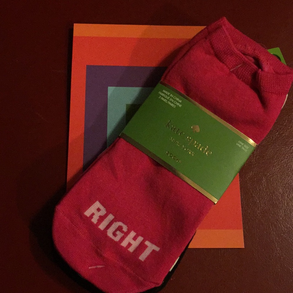 ♠️KATE SPADE NEW YORK - LEFT & RIGHT ANKLE SOCKS
